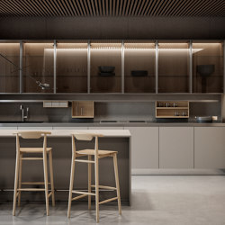 Gamma glass wall units | Kitchen furniture | Arclinea