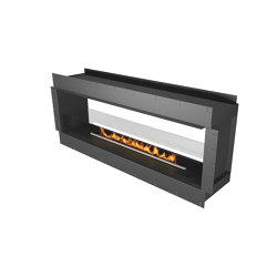 Forma 1800 See-Through | Fireplace inserts | Planika